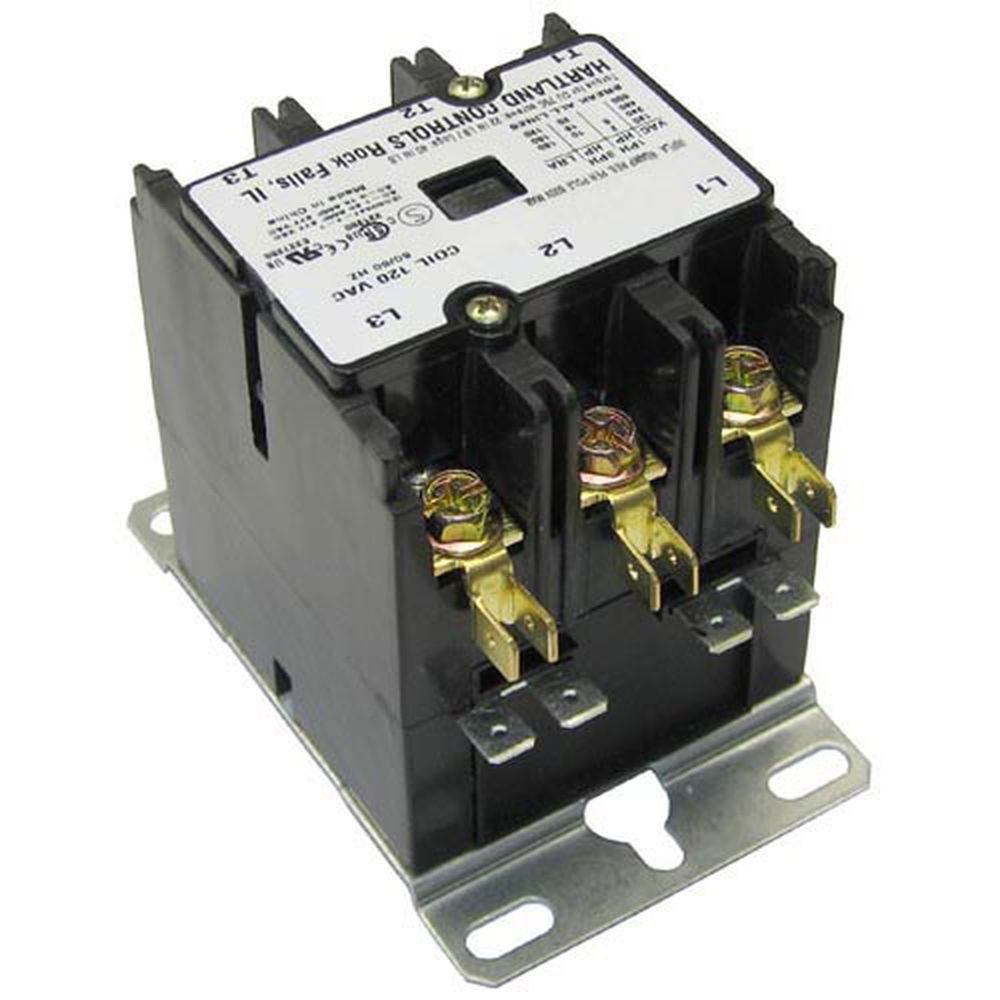 Crown Steam CRN9349-120 Hartland 60/75 Amp 120 Volt 3 Pole Contactor