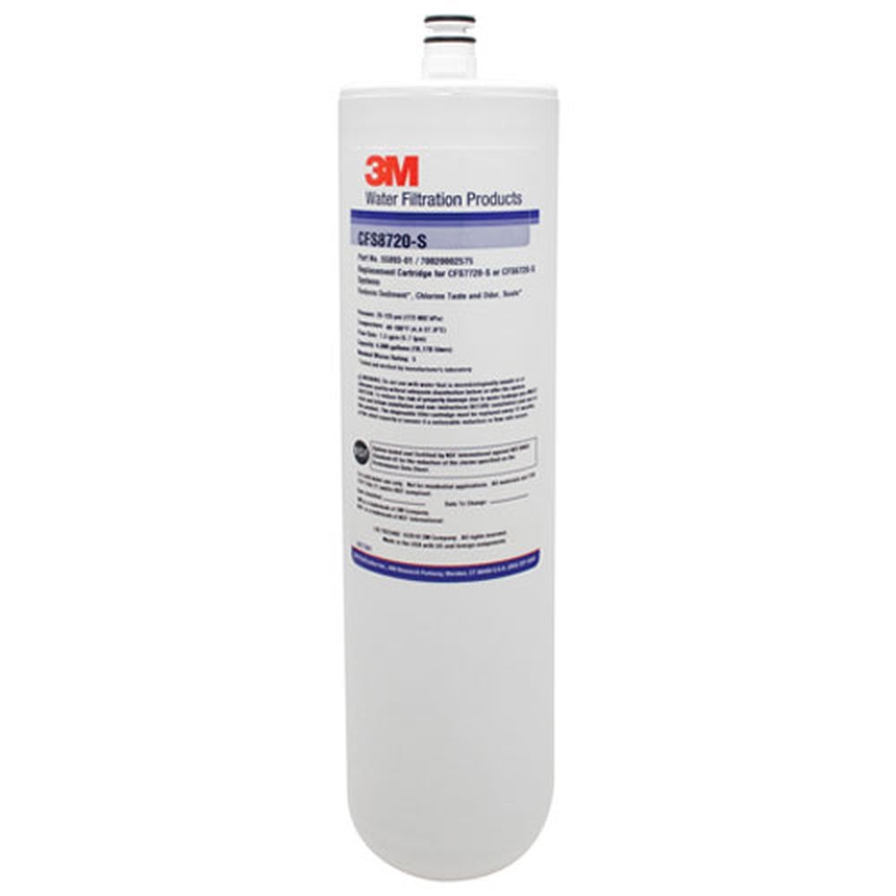 Cuno CUN5631904 8000 Series Cold Beverage Dispenser Replacement Water Filter Cartridge with Scale Inhibitor