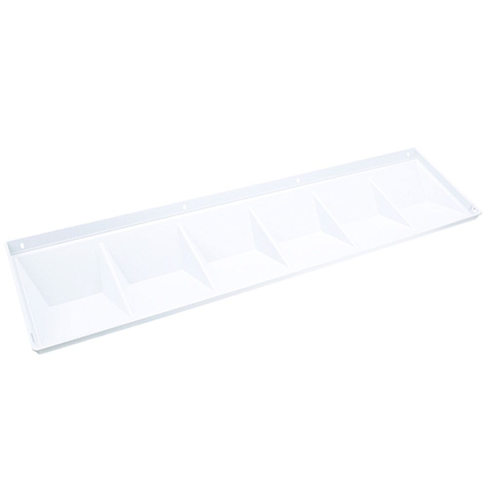 Hoshizaki HOS104324-02 White Baffle, 48-1/8 x 12-1/8 x 3-1/4 inch