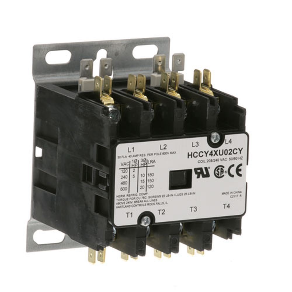 Lang LAN2E-30702-01 Hartland 30/40 Amp 208/240 Volt 4-Pole Contactor