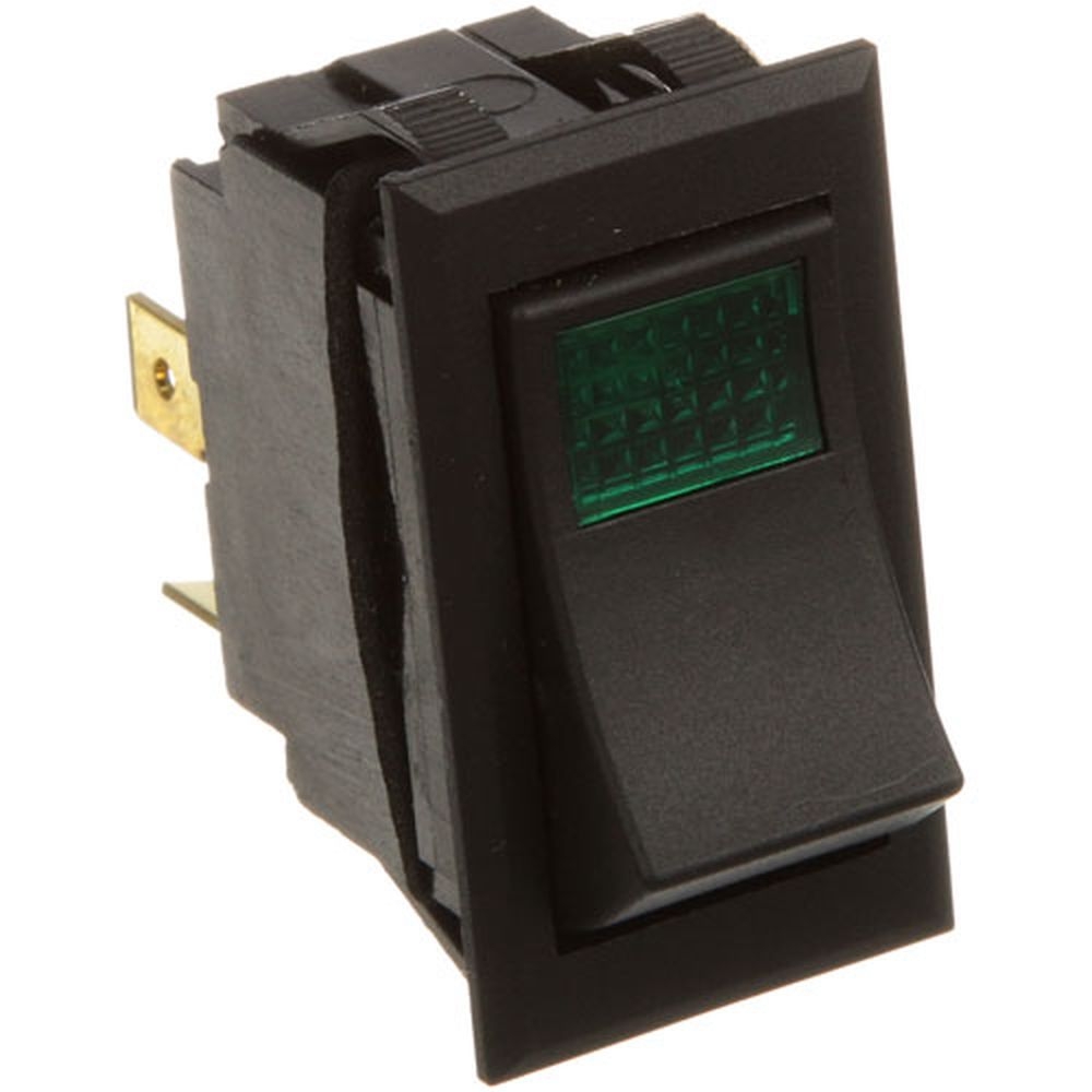 Lincoln LIN369432 DPST On/Off 4 Tab Lighted Rocker Switch