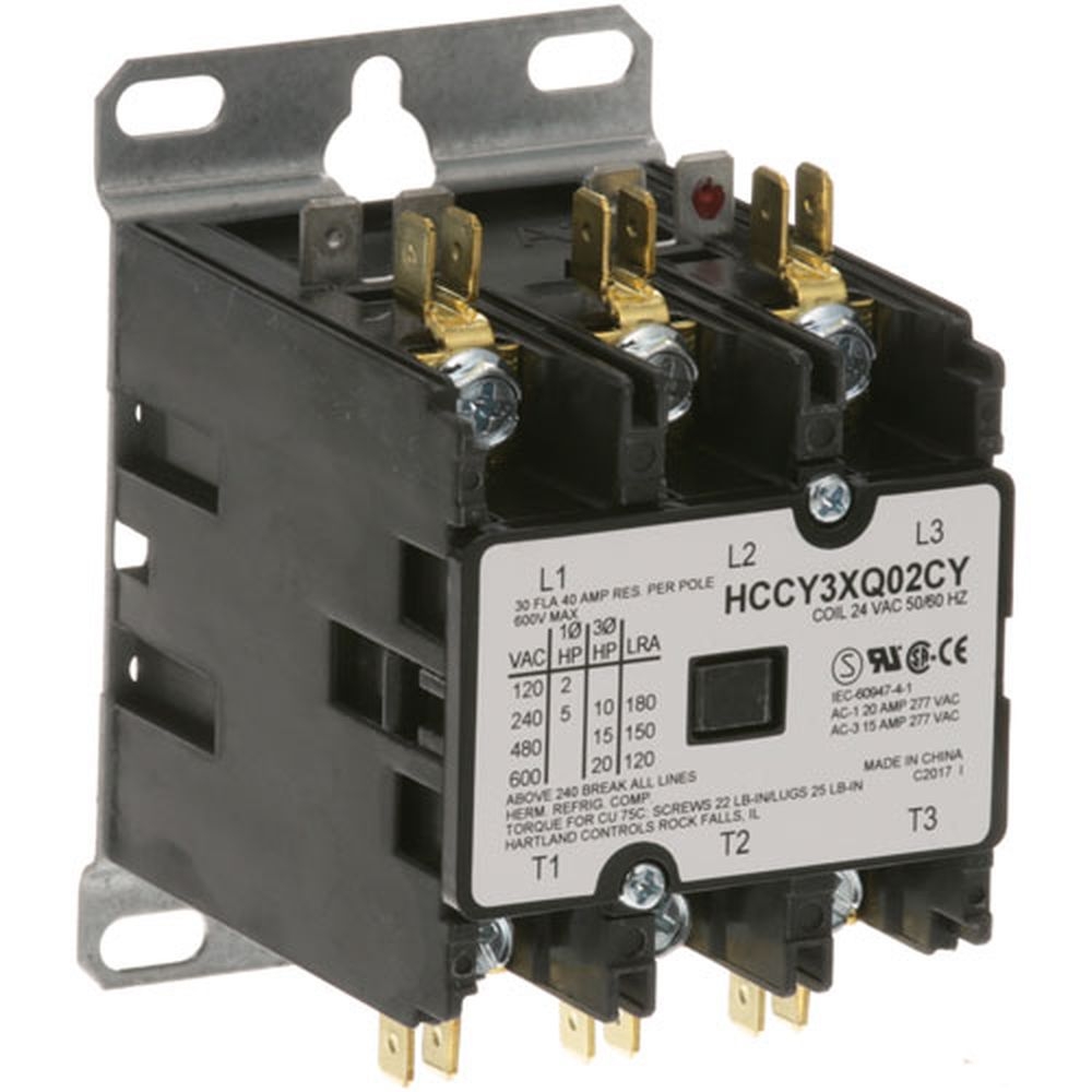 Stoelting STG295109 Hartland 24 Volt 3 Pole Contactor