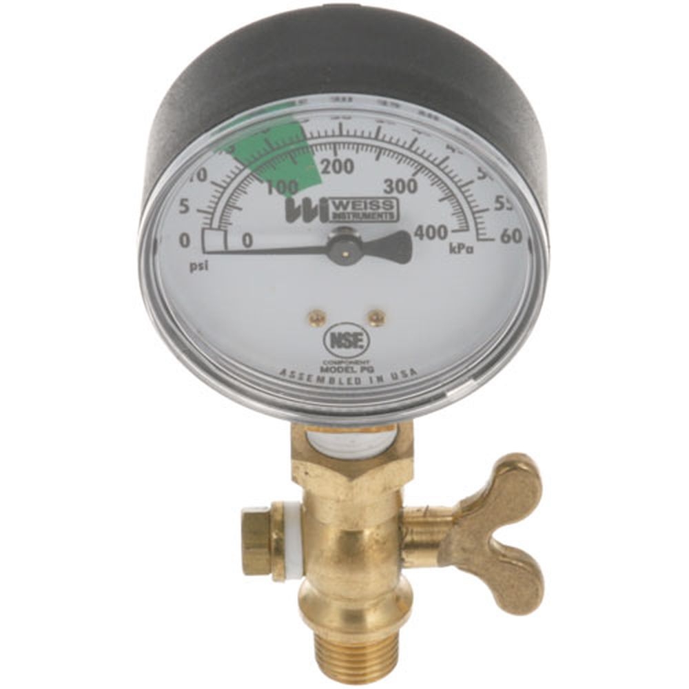 Stero STRP65-1136 60 PSI Pressure Gauge, 2-1/2 inch