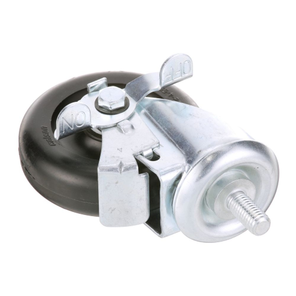 True TRU830225 4 inch Swivel Stem Caster with Brake, 1/2-13 x 1 inch