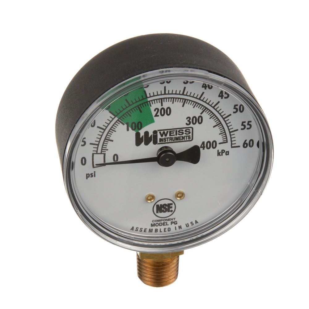 Vulcan Hart VUL00-918460 0-60 Psi Gauge Water Pressure