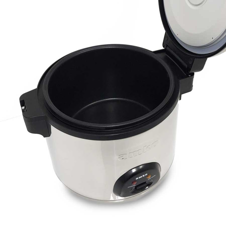 Amko 120 Volt Electric Rice Cooker/Warmer, 80 Bowls