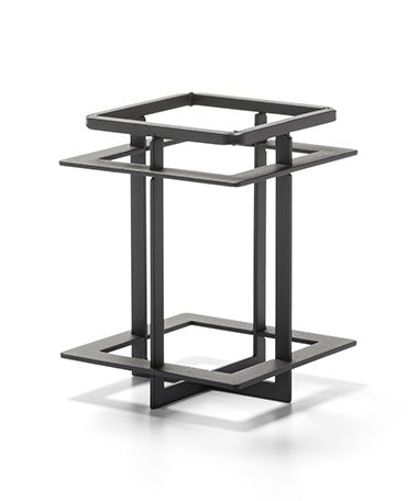 Hollowick Craftsman Iron Frame Only, 4 1/2 x 3 1/2 x 3 1/2 inch.