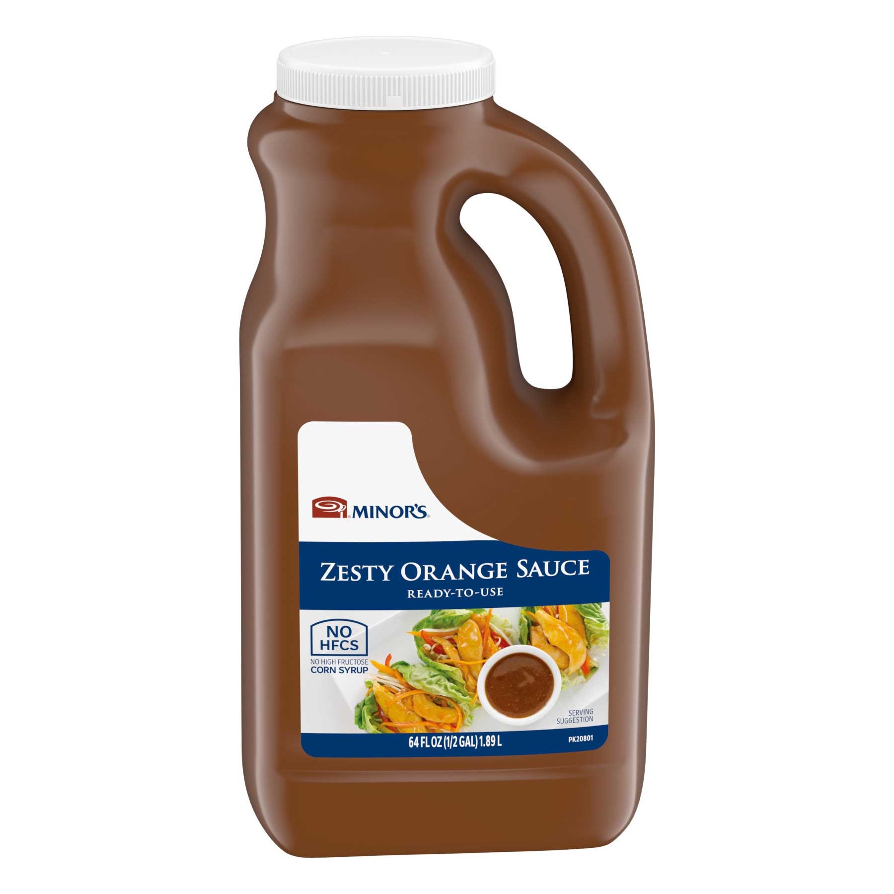 Minor's Ready To Use Zesty Orange Sauce, 0.5 Gallon