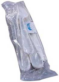 Empress Extra Heavy Weight Polypropylene White Cutlery Kit -- 250 per case