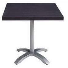 Grosfillex VanGuard Wenge Square Table Top, 30 inch.