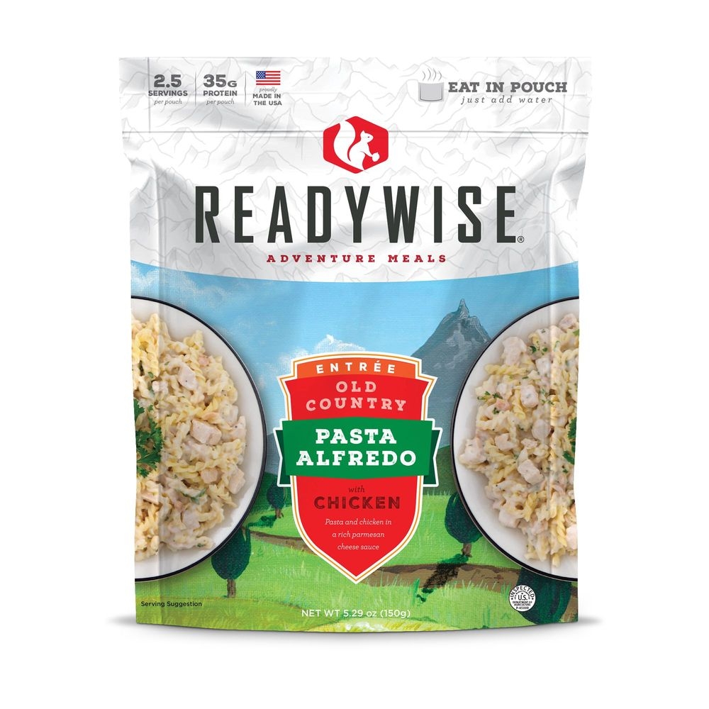 Readywise Old Country Pasta Alfredo with Chicken, 16 Ounce -- 50 per case