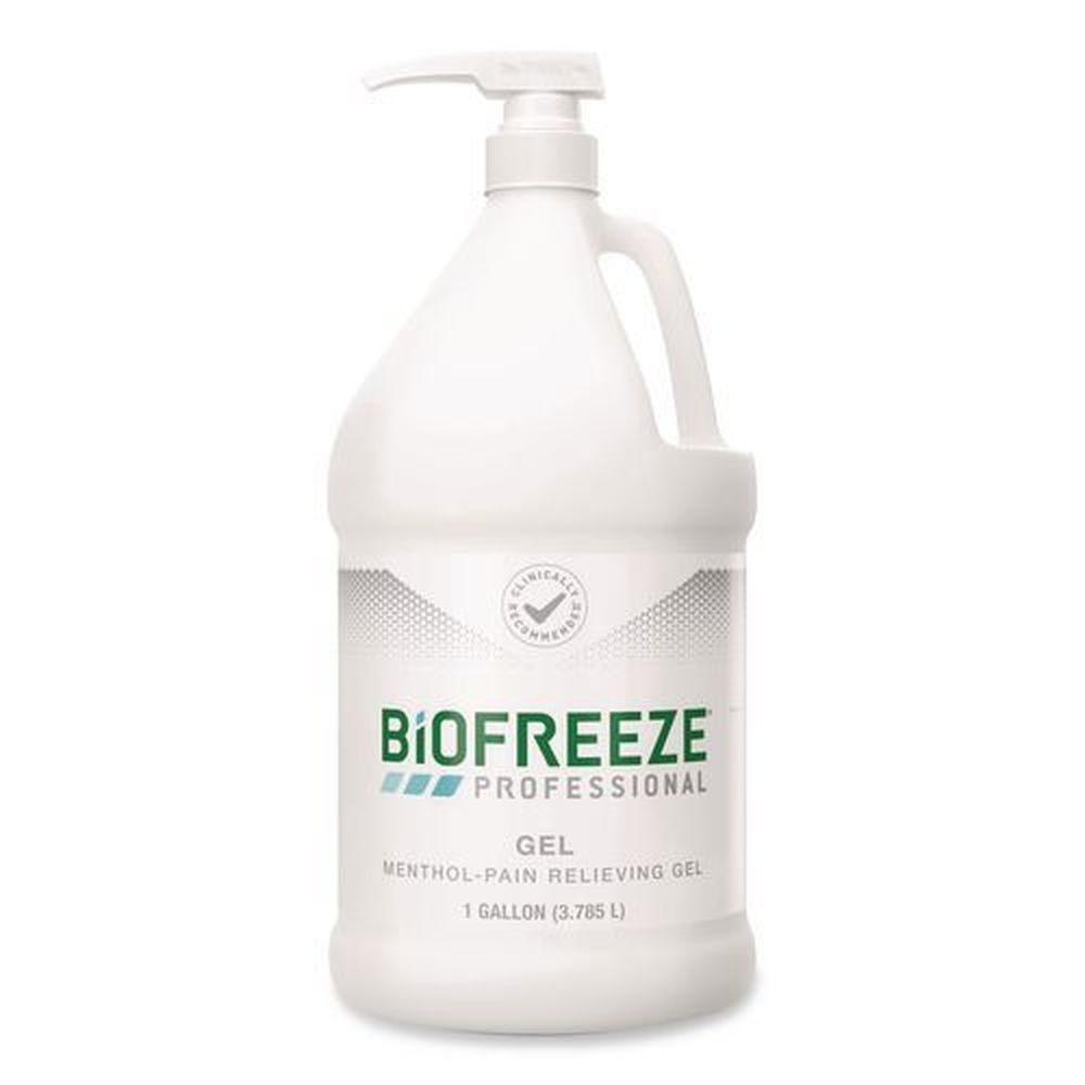 Biofreeze Professional Pain-Relieving Cold Gel, 1 Gallon Pump Bottle