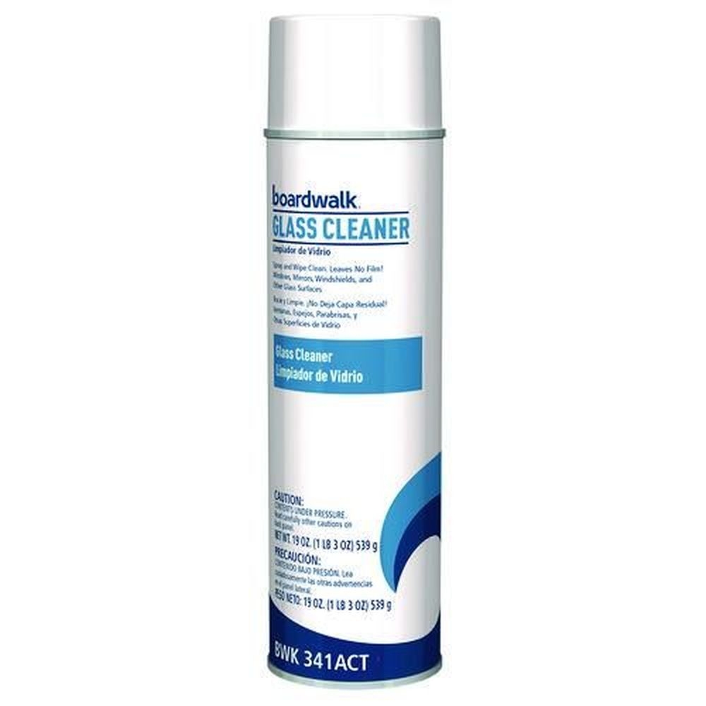 Boardwalk Sweet Scent Heavy Duty Glass Cleaner, 19 Ounce Aerosol Spray