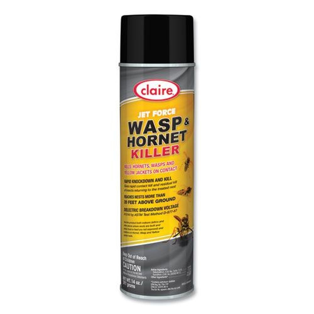 Claire Jet Force Wasp and Hornet Killer, 14 Ounce Aerosol Spray -- 12 per case