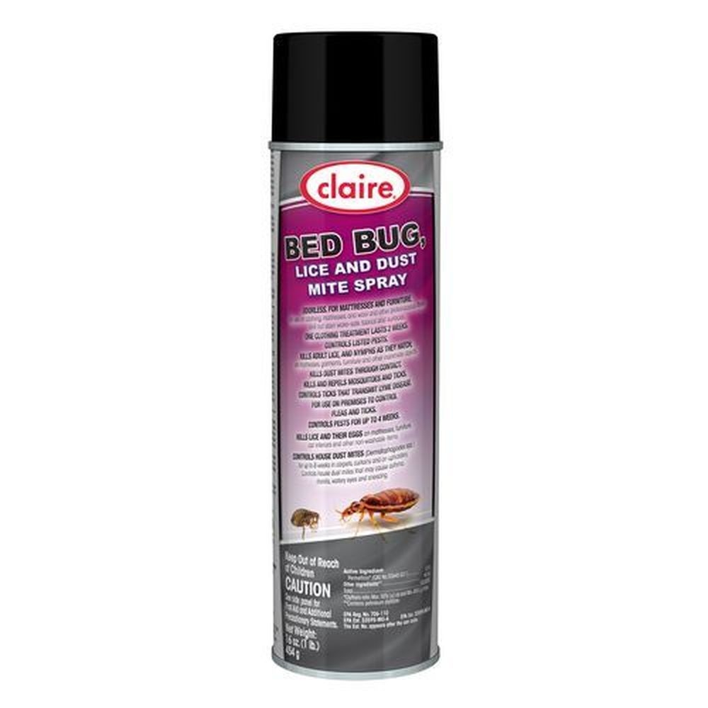 Claire Bed Bug Killer, 16 Ounce Aerosol Spray -- 12 per case