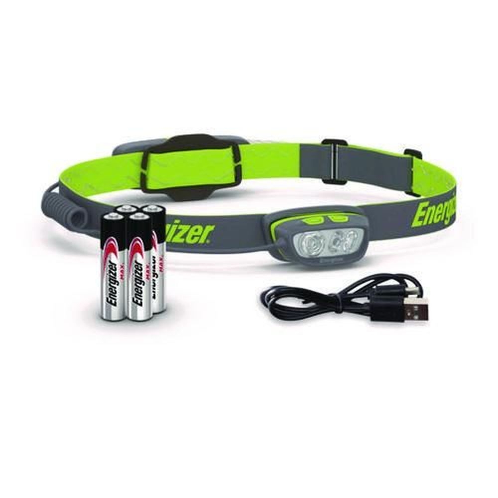 Energizer Pro Series Gray/Green Multi-Color Hybrid Headlamp