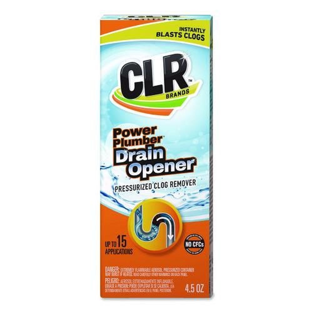 CLR Power Plumber Drain Opener, 4.5 Ounce Aerosol Spray -- 6 per case