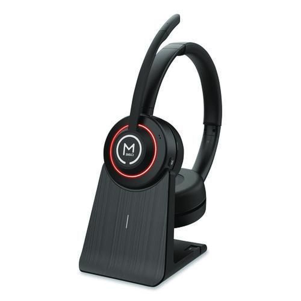 Morpheus 360 Binaural Sanctuary Wireless Noise Canceling UC Headset with Boom Mic HS6750ANC