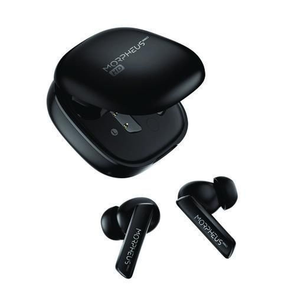 Morpheus 360 Black Pulse ANC Hybrid Wireless Noise Cancelling Earbuds