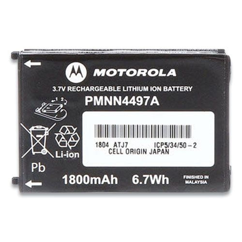 Motorola 3.7 Volt 1800 mAh Li-Ion Battery for CLS Series Radio
