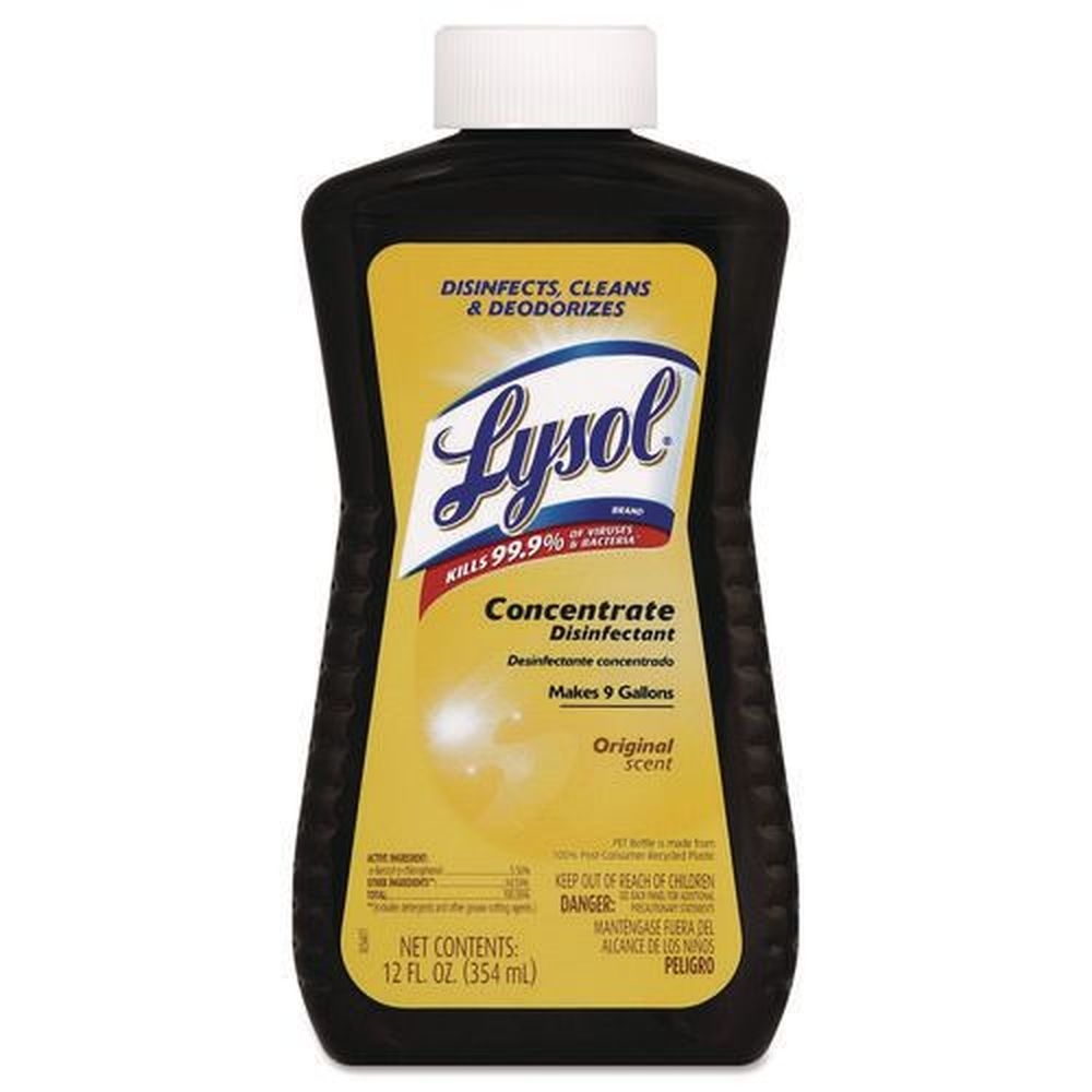 Lysol Concentrate Disinfectant, 12 Ounce Bottle -- 6 per case