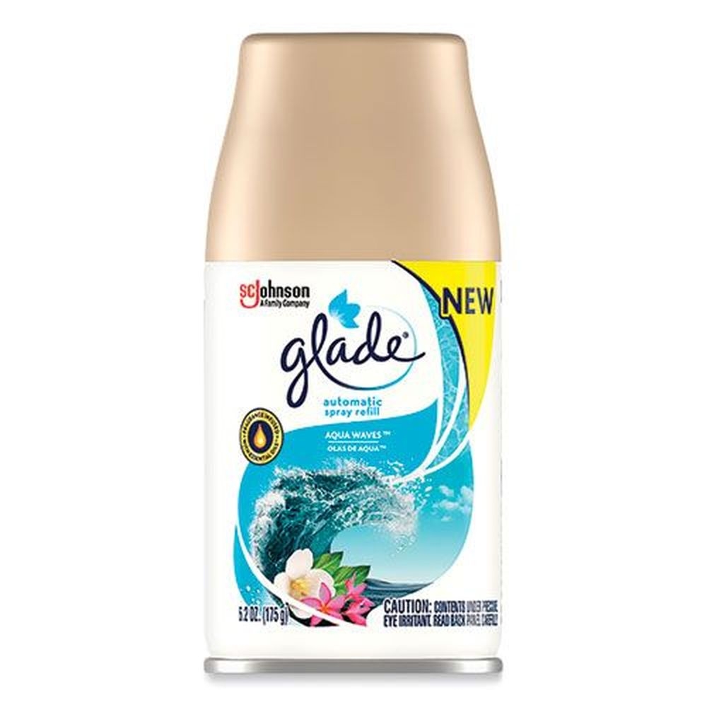 Glade Aqua Waves Automatic Air Freshener, 6.2 Ounce -- 4 per case