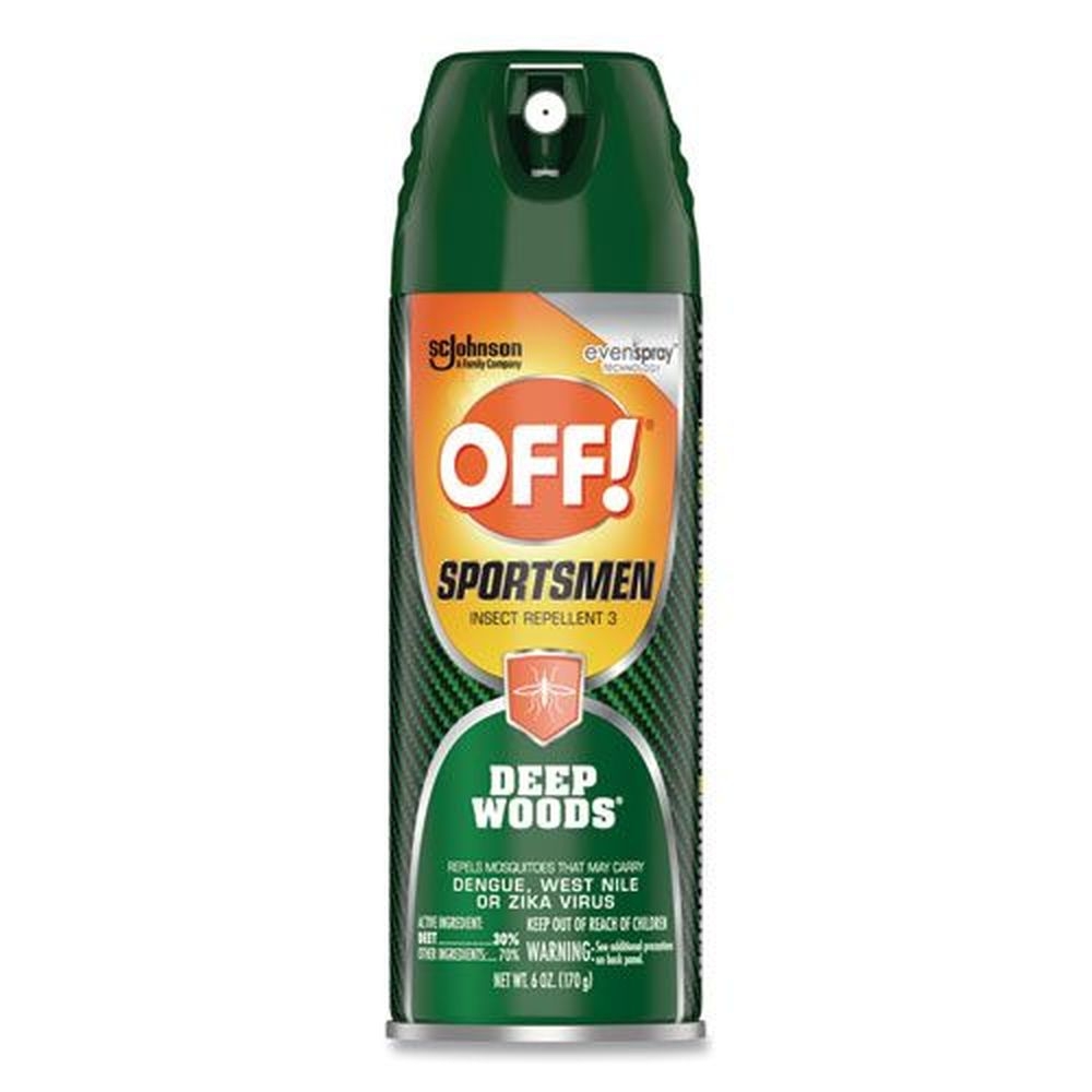 OFF Deep Woods Sportsmen Insect Repellent, 6 Ounce Aerosol Spray -- 12 per case