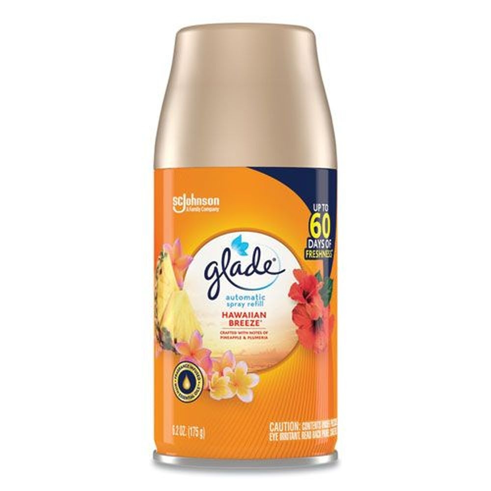 Glade Hawaiian Breeze Automatic Air Freshener, 6.2 Ounce -- 4 per case