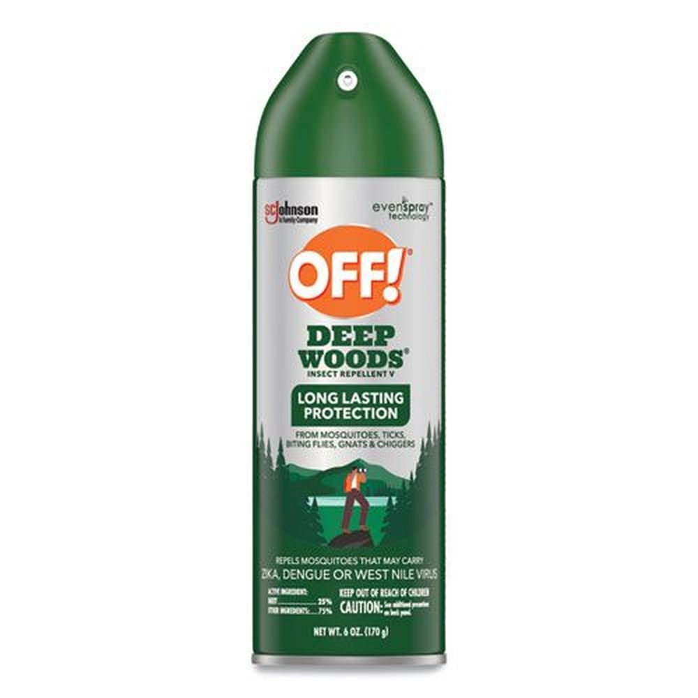 OFF Deep Woods Insect Repellent, 6 Ounce Aerosol Spray