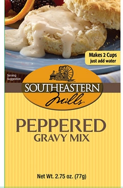 Southeastern Mills Pepper Gravy Mix, 2.75 Ounce -- 24 per case.