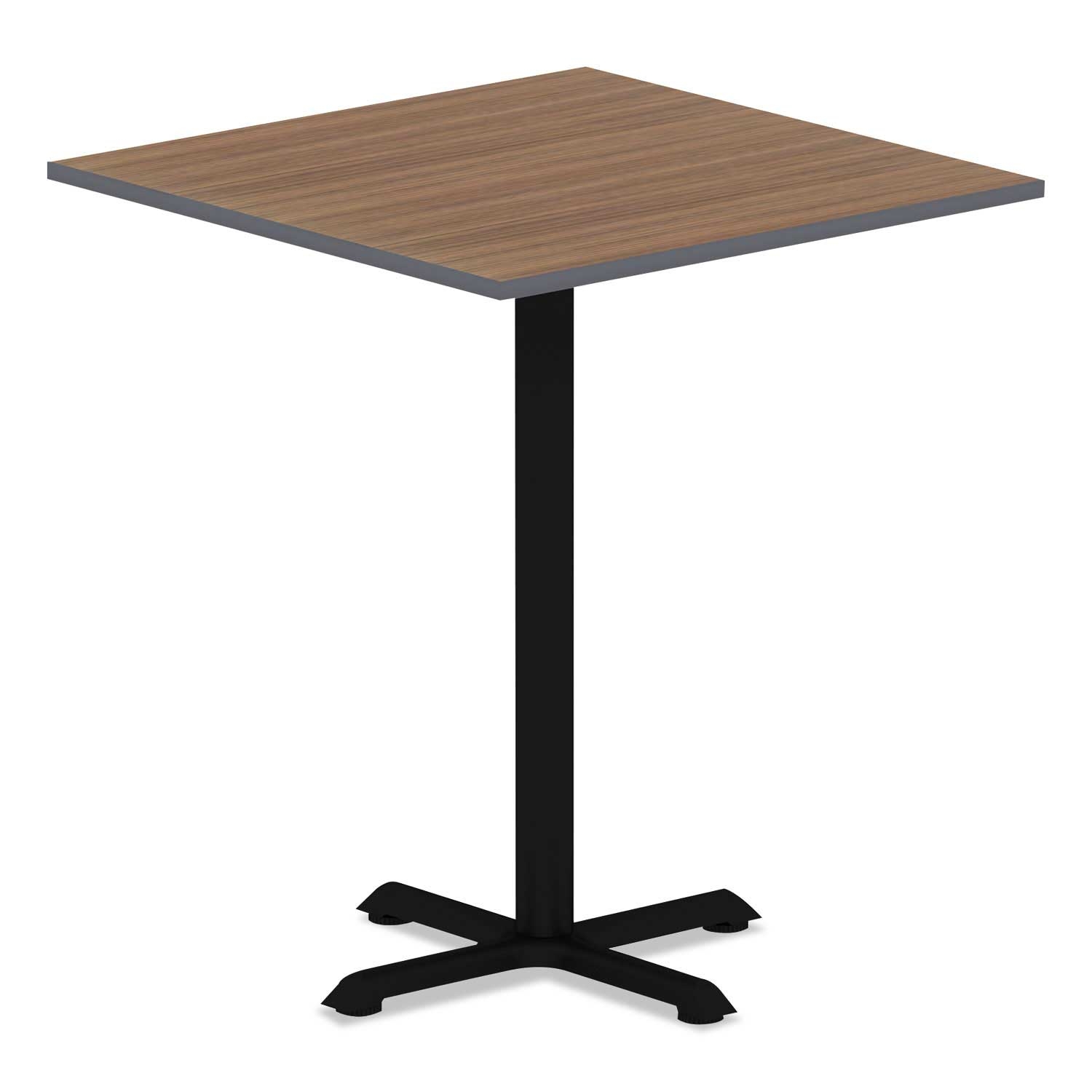Alera Hospitality Series Steel Black Single-Column Base, 40 3/8 inch Height