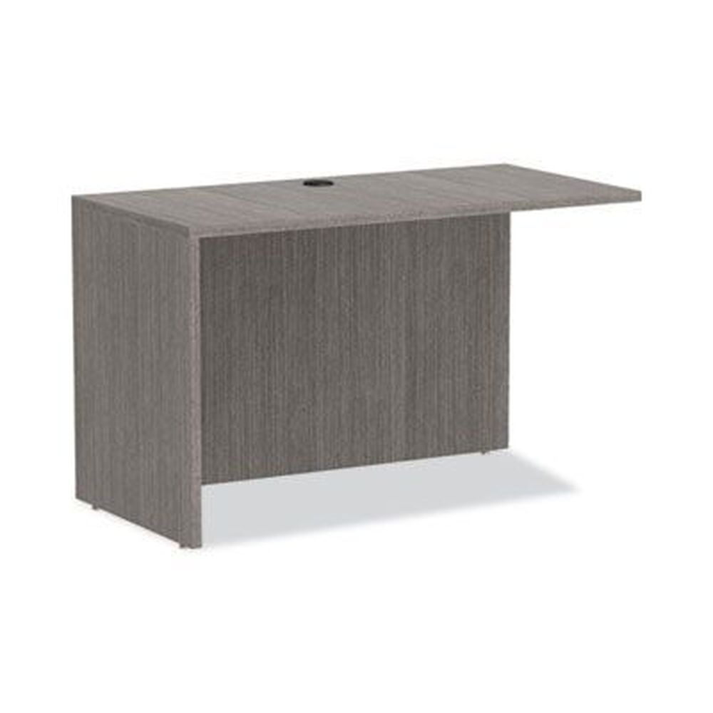 Alera Valencia Series Gray Reversible Return/Bridge Shell, 47.25 x 23.63 x 29.5 inch