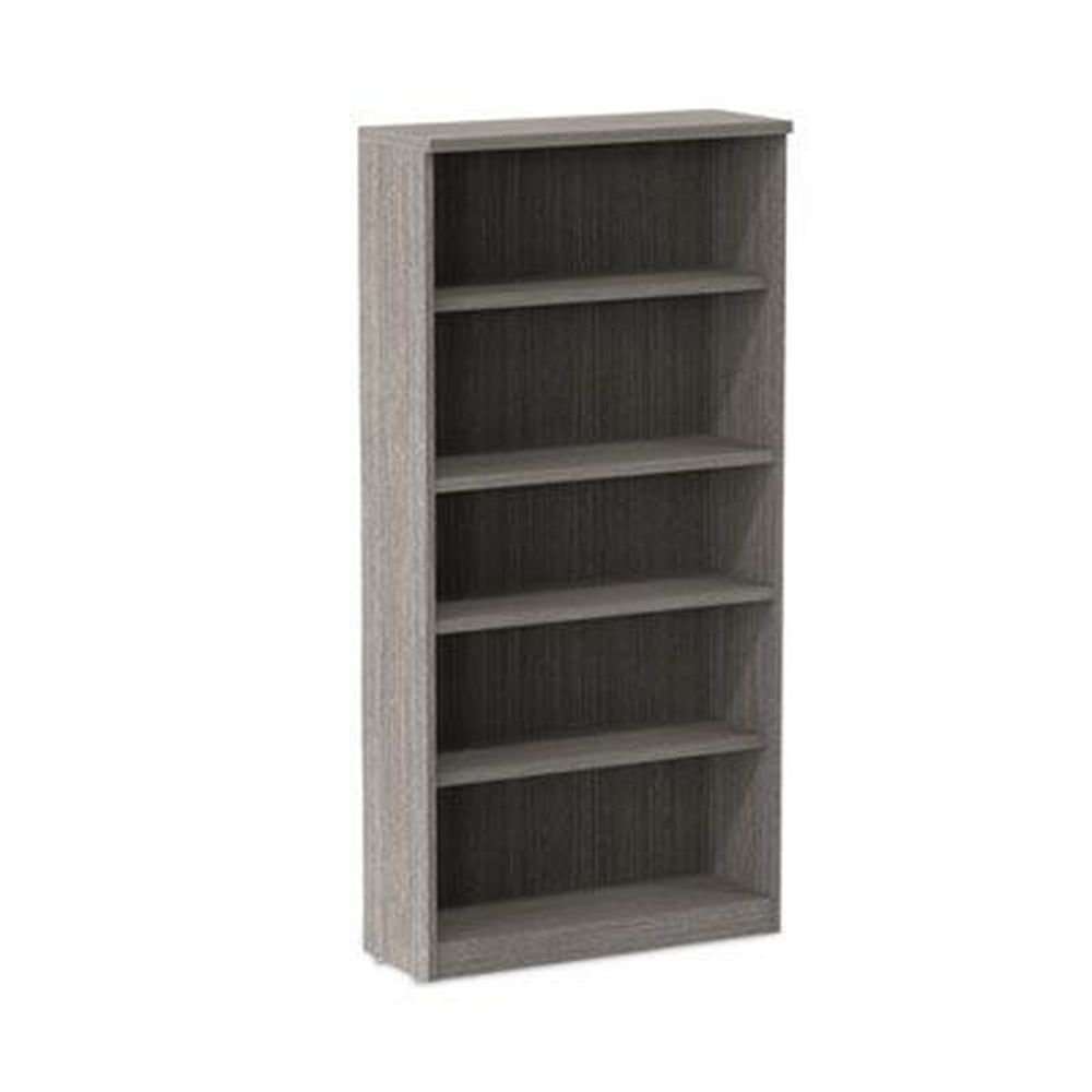 Alera Valencia Series Gray Five Shelf Bookcase, 31.75 x 14 x 64.75 inch