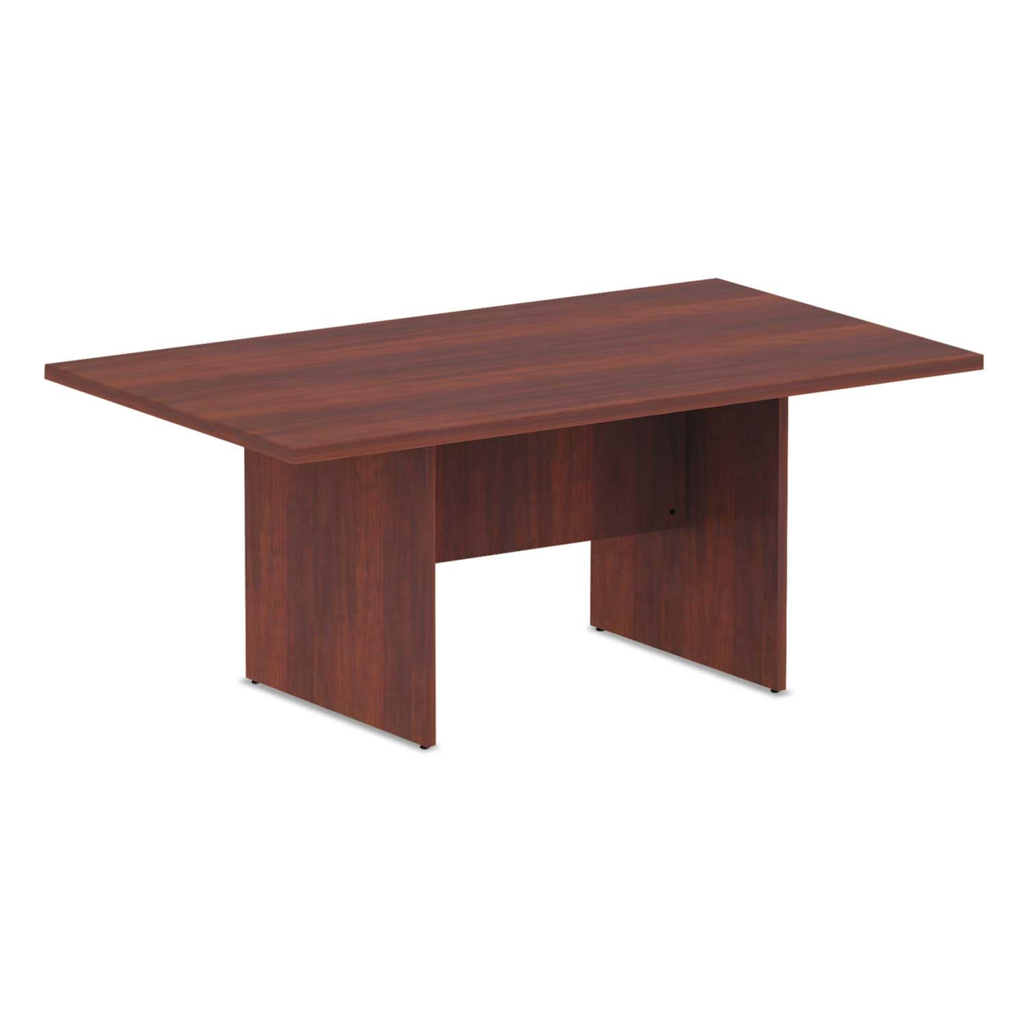 Alera Valencia Series Medium Cherry Rectangular Conference Table, 70.88 x 41.38 x 29.5 inch