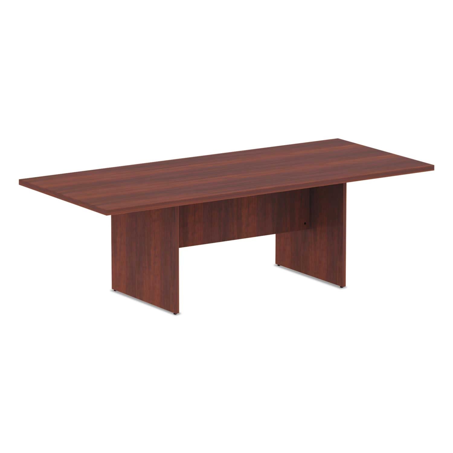 Alera Valencia Series Medium Cherry Rectangular Conference Table, 94.5 x 41 3/8 x 29.5 inch