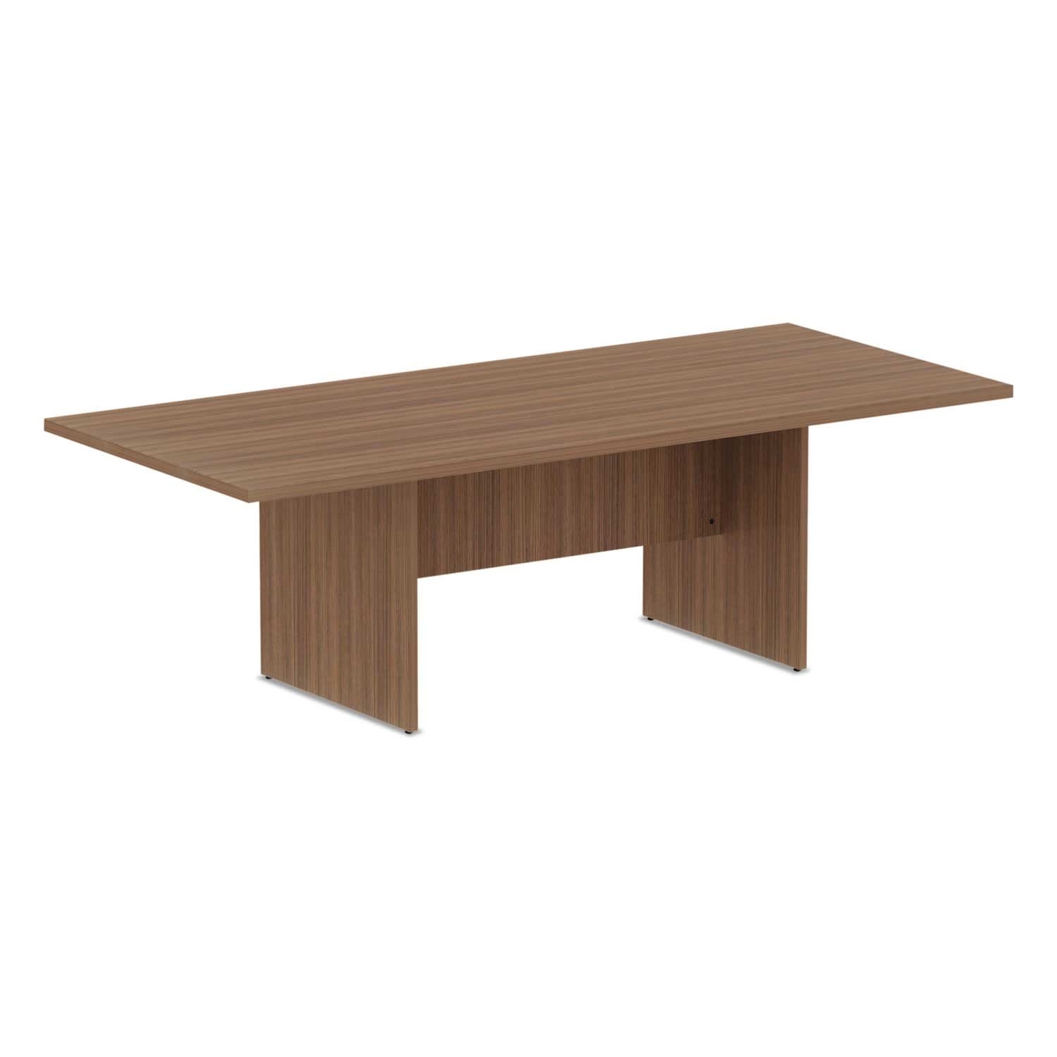 Alera Valencia Series Modern Walnut Rectangular Conference Table, 94.5 x 41.38 x 29.5 inch