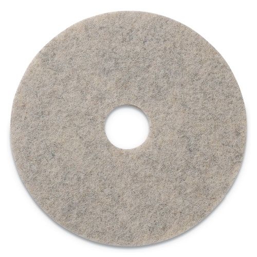 Americo Tan UHS Combo Burnishing Pad, 19 inch Diameter -- 5 per case