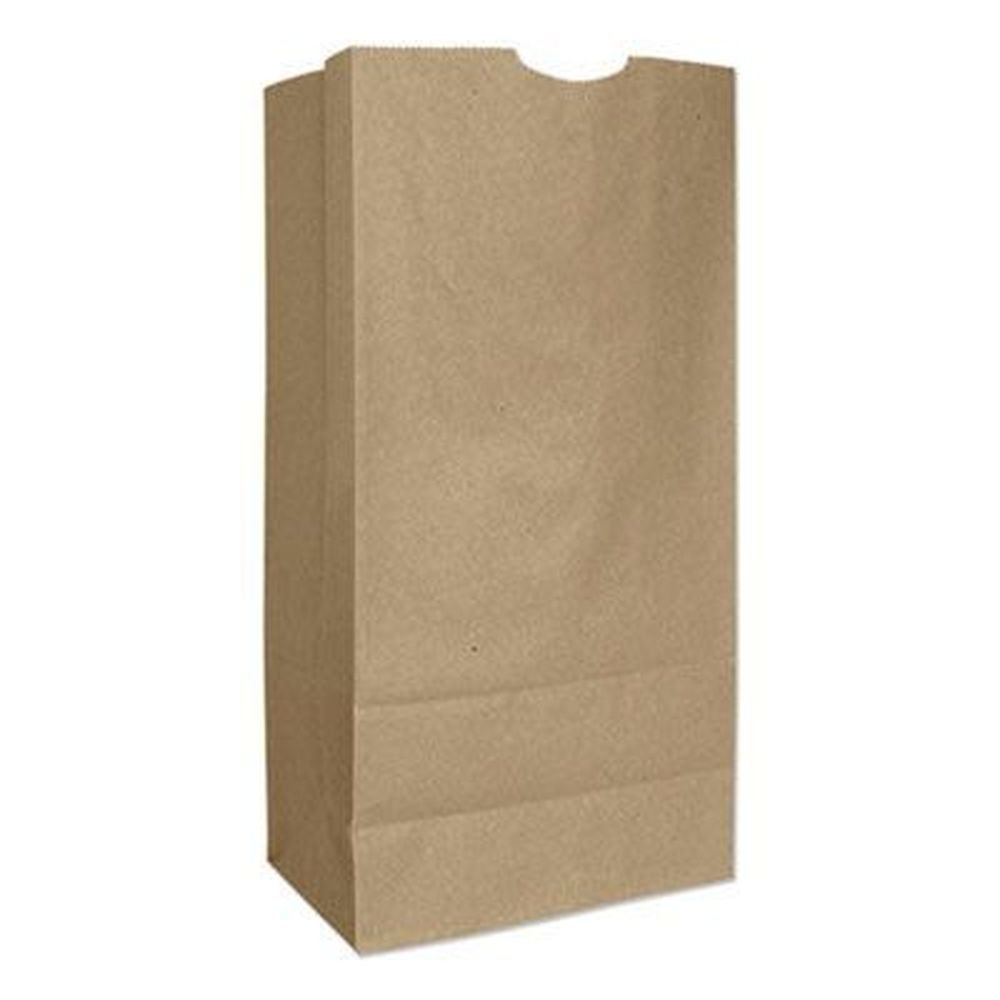 General Kraft Number 16 Grocery Paper Bag, 7.75 x 4.81 x 16 inch -- 500 bags per case