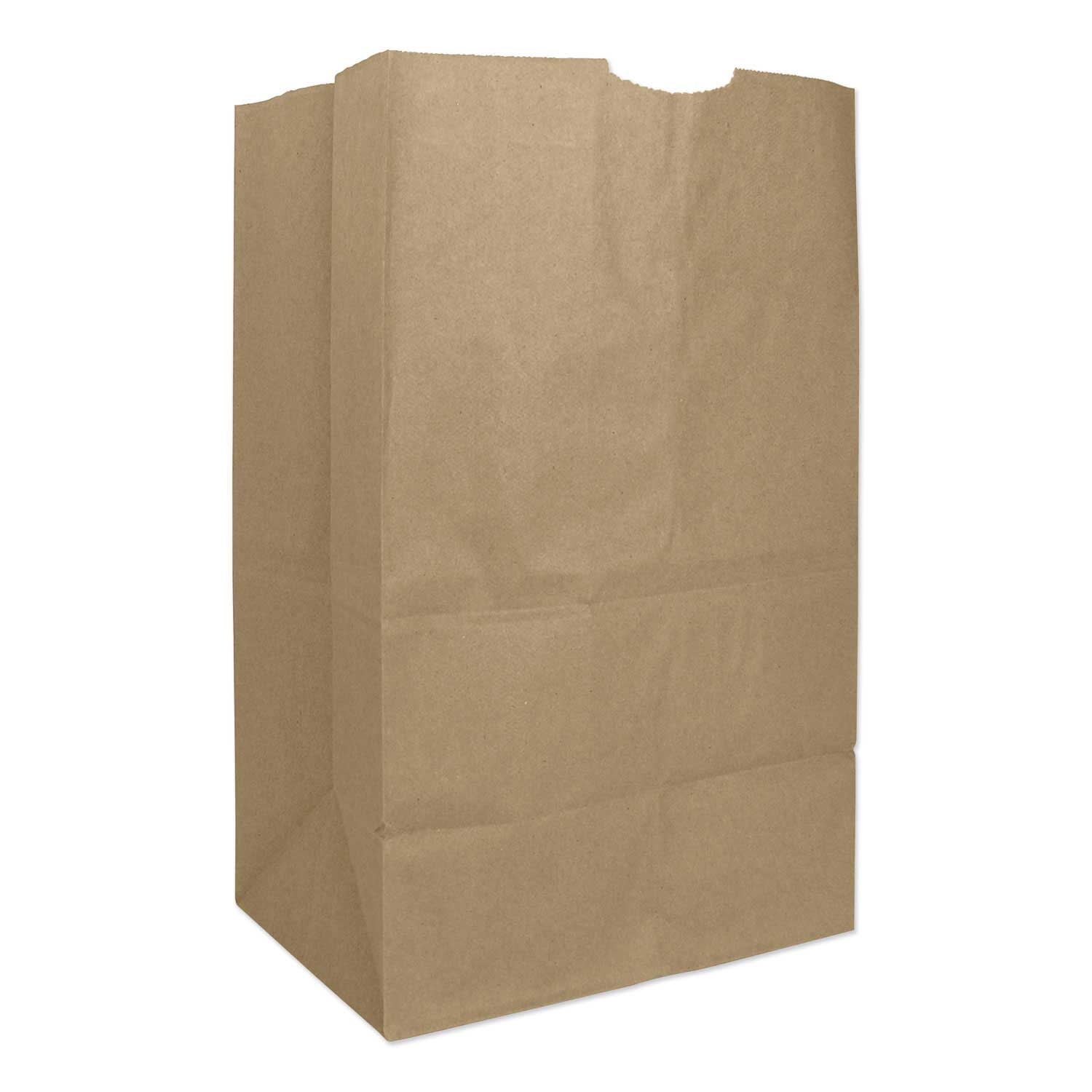 General Kraft Number 20 Squat Grocery Paper Bag, 50 Pound Capacity -- 500 per case