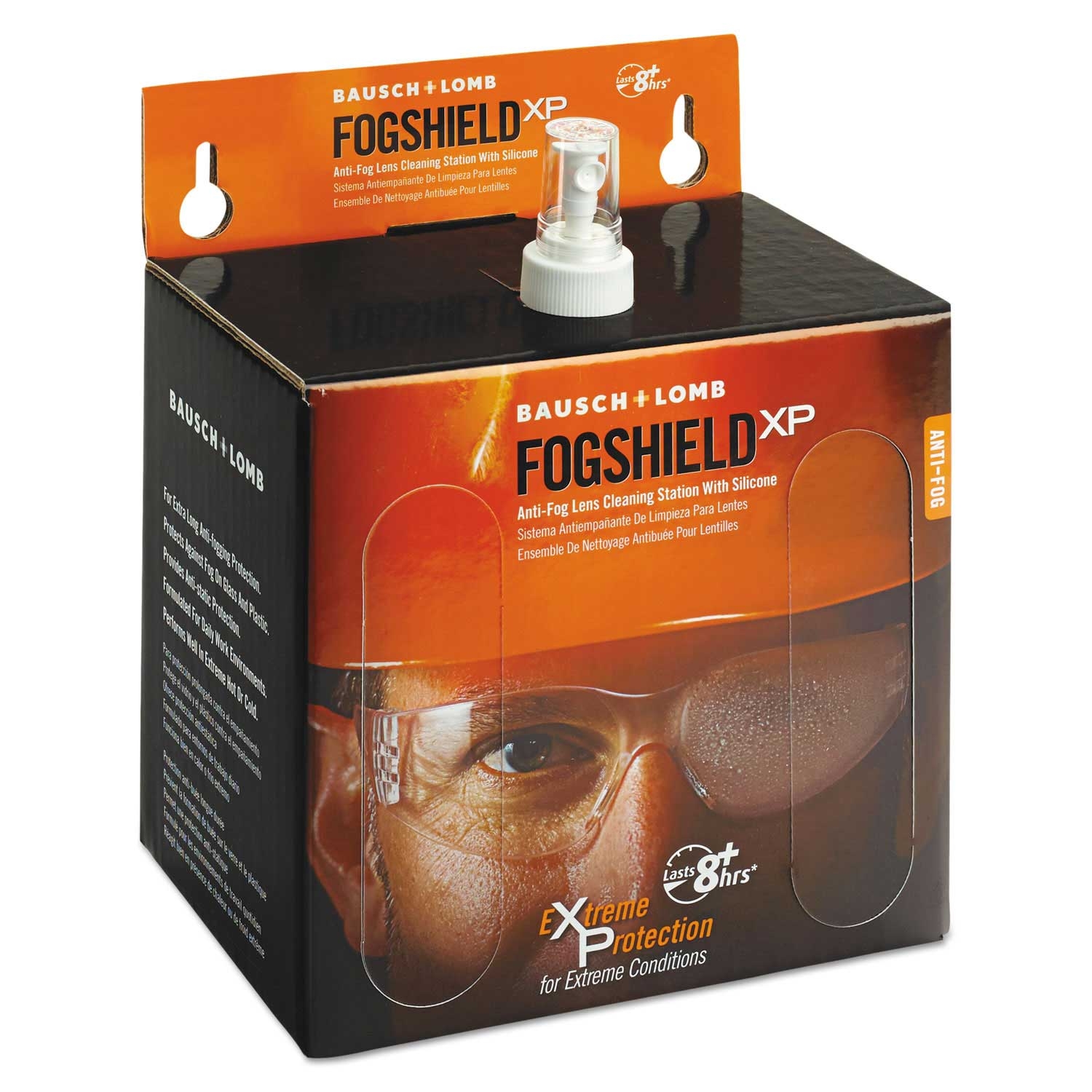 Bausch and Lomb Fogshield Disposable Lens Cleaning Station