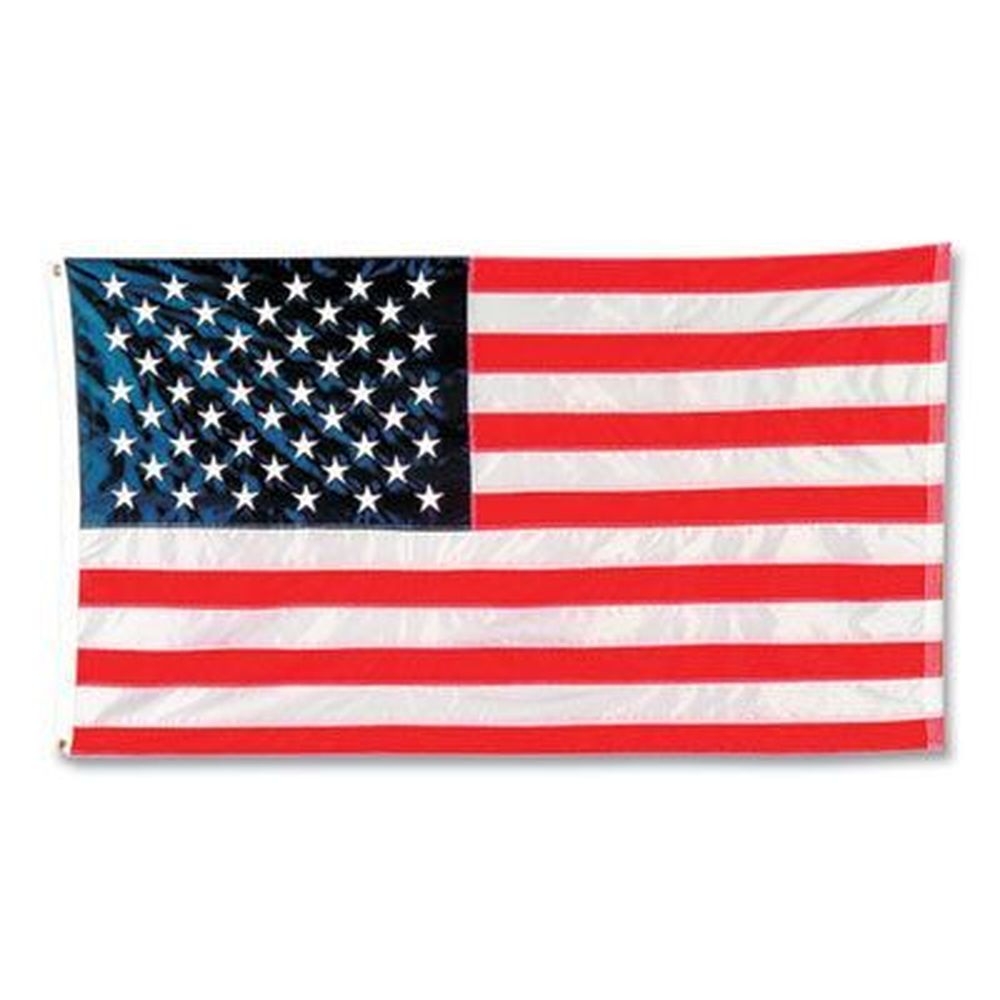 Integrity Indoor/Outdoor U.S. Nylon Flag, 72 x 48 inch