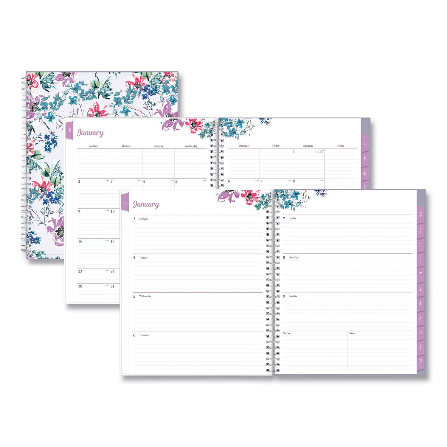 Blue Sky Laila Create-Your-Own Cover Weekly/Monthly Planner, 11 x 8.5 inch