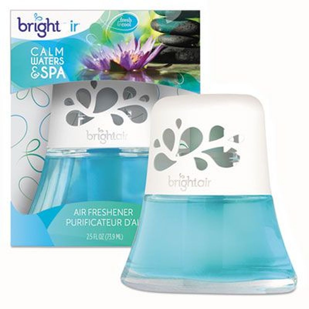 Bright Air Blue Calm Waters and Spa Scented Oil Air Freshener, 2.5 Ounce -- 6 per case