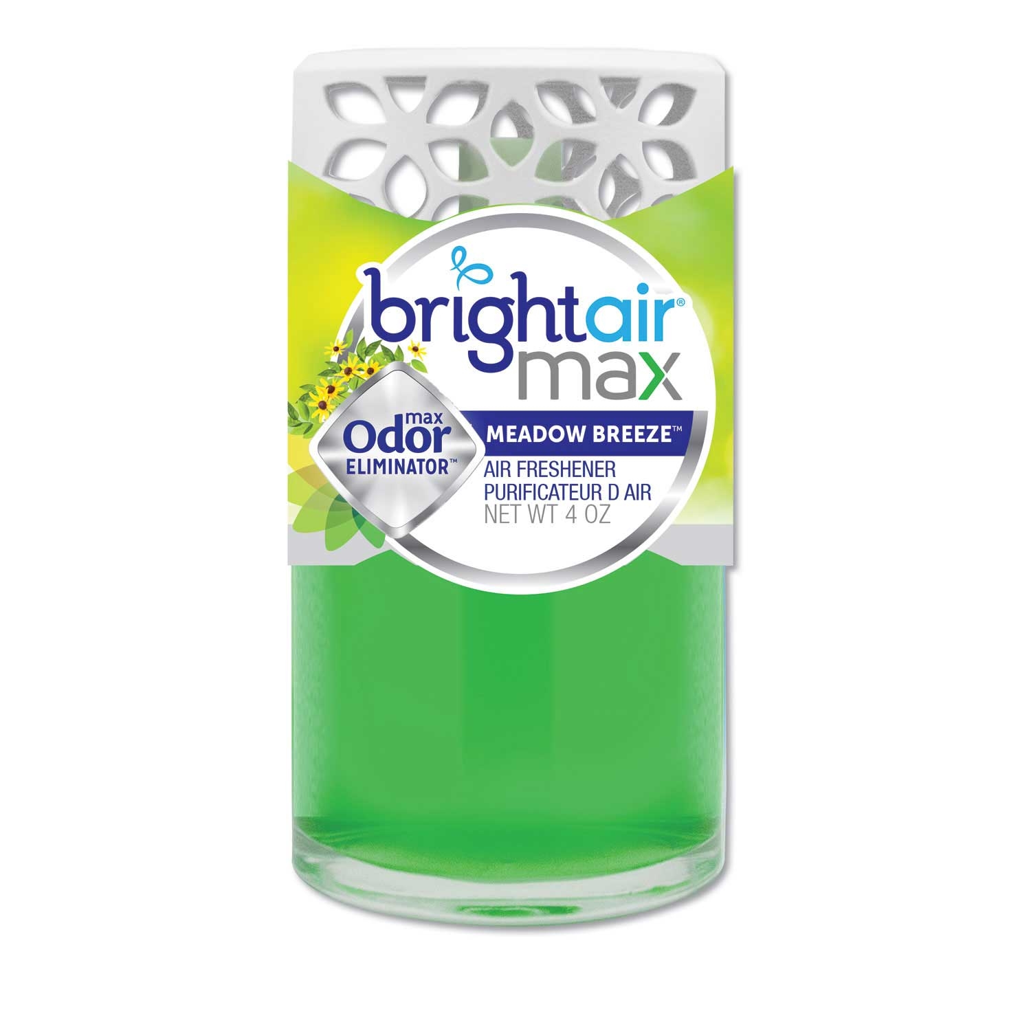 Bright Air Meadow Breeze Max Scented Air Freshener, 4 Ounce