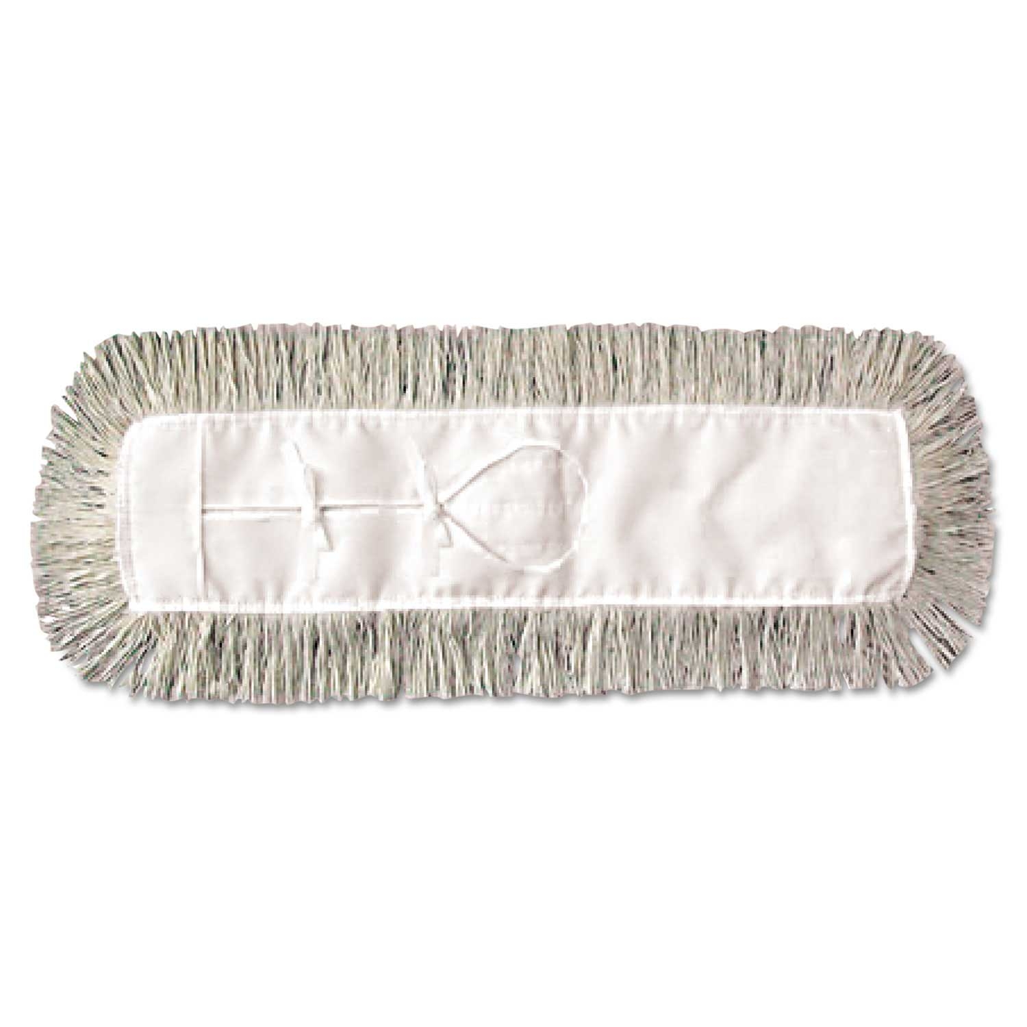Boardwalk White Cotton Dust Mop Head, 18 x 3 inch