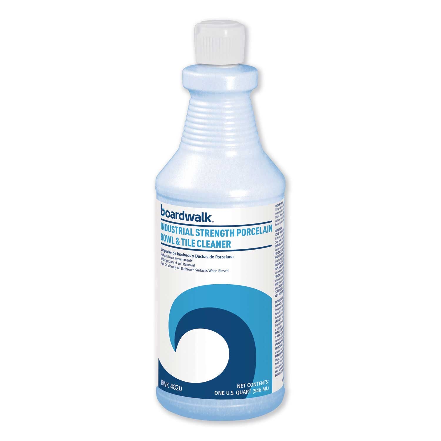 Boardwalk Floral Scent Industrial Strength Porcelain Bowl and Tile Cleaner, 32 Ounce -- 12 per case