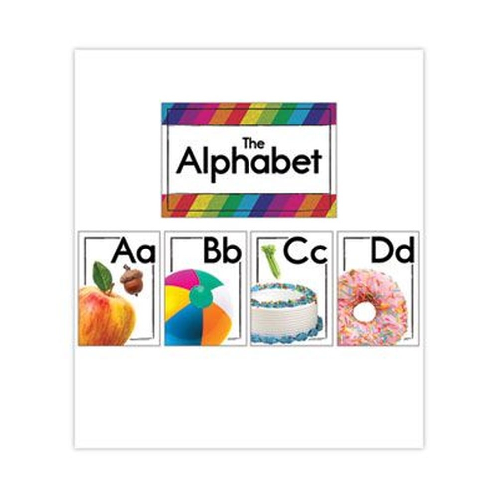 Carson-Dellosa Education 27 Pieces Alphabet Curriculum Bulletin Board Set