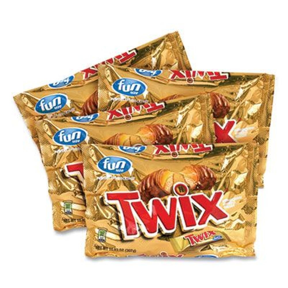 Twix Chocolate Cookie Bar, 10.63 Ounce Bag -- 4 bags per box