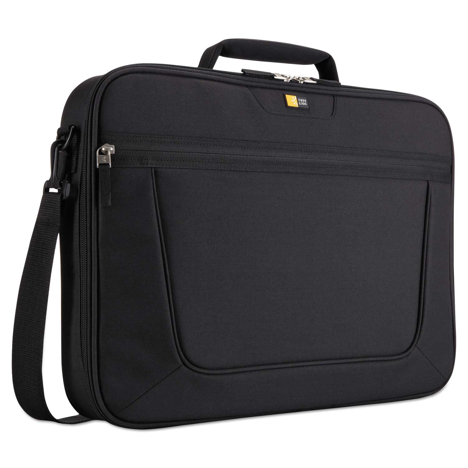 Case Logic Polyester Black Primary 17 inch Laptop Clamshell Case, 18.5 x 3.5 x 15.7 inch