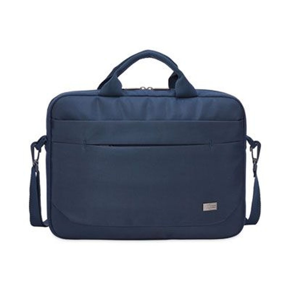 Case Logic Dark Blue Polyester Advantage Laptop Attache, 14.6 x 2.8 x 13 inch